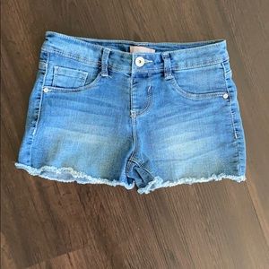 Girls Squeeze Jean Shorts Size 12